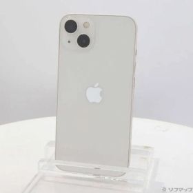 ソフマップ 〔中古品〕 iPhone13 256GB スターライト MLNJ3J／A SIMフリー【247】