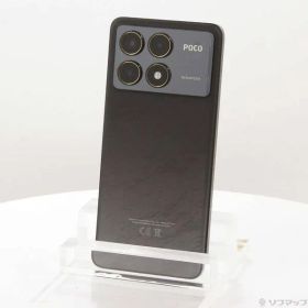 ソフマップ 〔中古品〕 POCO F6 Pro 256GB ブラック MZB0HEJJP SIMフリー【377】