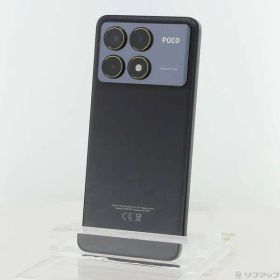 ソフマップ 〔中古品〕 POCO F6 Pro 256GB ブラック 23113RKC6G SIMフリー【377】