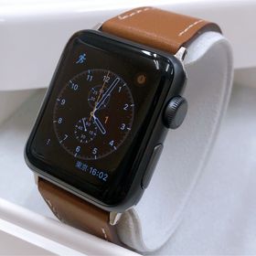 アップルウォッチ(Apple Watch)のアップルウォッチ 本体 黒 38mm series3 Apple 4214(その他)