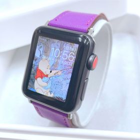 アップルウォッチ(Apple Watch)の38mm アップルウォッチ series3 セルラー 黒 Apple(その他)