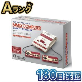 【中古】 任天堂 ニンテンドークラシックミニ ファミリーコンピュータ 本体 整備済み品 ミニファミコン 30タイトル内蔵 徹底除菌清掃済 高品質 人気 レトロゲーム 動作確認済み 中古 送料無料 翌日配送 CLV-S-HVCC 180日保証