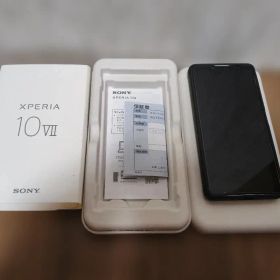 【美品】【SIM Free】SONY Xperia 10 VII 本体 Wh