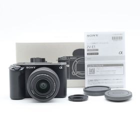 ソニー(SONY)のSONY VLOGCAM ZV-E1L B ズームレンズキット ブラック(ミラーレス一眼)