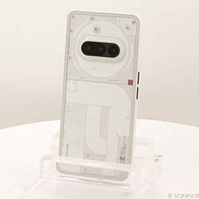 Nothing Phone (3a) 256GB ホワイト A059 楽天 SIMフリー ［6.67インチ有機EL／Snapdragon 7s Gen 3 Mobile Platform／RAM:12