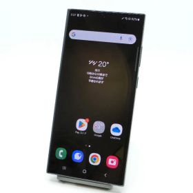 【中古】au SIMフリー SAMSUNG Galaxy S23 Ultra 256GB グリーン SCG20 #6657