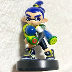 【早い者勝ち】 amiibo ボーイ スプラトゥーン アミーボ 青 フィギュア