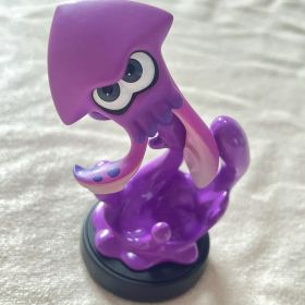 【早い者勝ち】amiibo パープル イカ スプラトゥーン アミーボ フィギュア