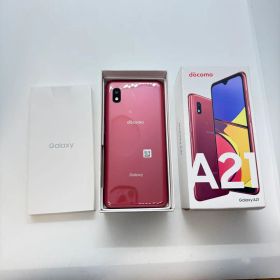 【SIMフリー】 Galaxy A21 SC-42A 本体 動作確認済み