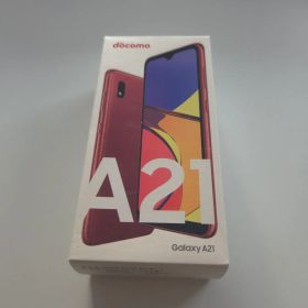 シムフリー【新品未使用】Docomo Galaxy A21ギャラクシー