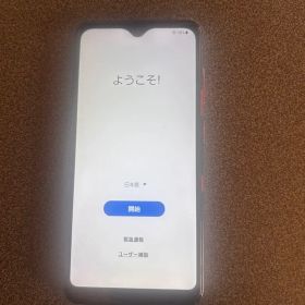 Galaxy A21 スマートフォン docomo レッド