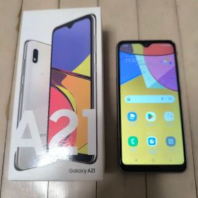 Galaxy A21 SCV49 本体 ホワイト