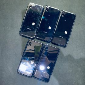 【中古品】Galaxy A21 au 64GB SCV49 ブラック 5台セット まとめ売り