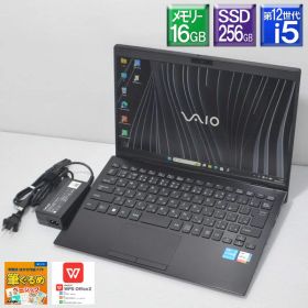 美品 SSD搭載 Win11ProVAIO Pro PG VJPG218Core i5 1235U 1.3GHzメモリー16GB SSD256GB(NVMe)Wi-Fi6 Bluetooth5.1Win11Pro フルHD13.3型【smtb-k】【ky】