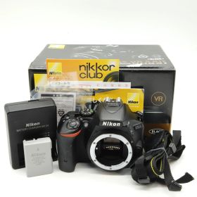 【シャッター回数19368回】液晶傷 バッテリーカバーなし アイキャップ無し■美品■ Nikon デジタル一眼レフカメラ D5500 ボディー ブラック 2416万画素 3.2型液晶 タッチパネル D5500BK