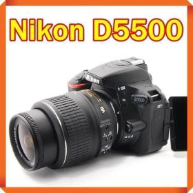 Nikon D5500 一眼レフカメラ スマホ転送 シングルレンズセット ニコン