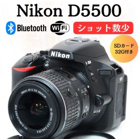 ❤️美品❤️ショット数少❤️Wi-Fi搭載機❤️初心者にも Nikon D5500
