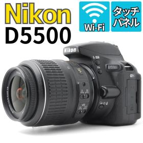 【美品 WiFiモデル】Nikon D5500 スマホ転送 自撮り バリアングル