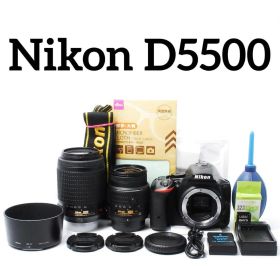Nikon D5500 WiFi スマホ転送 ダブルズーム 初心者 一眼レフ