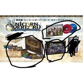 ニンテンドースイッチ(Nintendo Switch)のユニコーンオーバーロード モナークエディション アート本 カードゲーム 音楽cd(家庭用ゲームソフト)