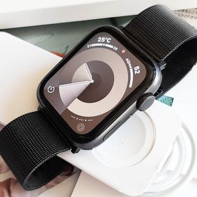 アップルウォッチ(Apple Watch)の！箱付！ ＳE 44mm Apple Watch アップルウォッチ(腕時計(デジタル))