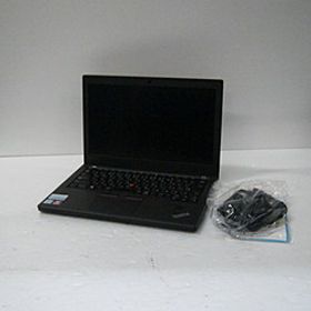 格安安心パソコン ThinkPad X270 20HMA02VJP 〔Windows 10〕 ［Core-i5-7200U (2.5GHz)／8GB／SSD256GB／12.5インチワイド／Windo
