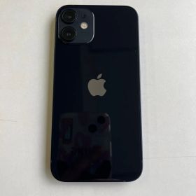美品 iPhone 12 mini 64GB ブラック バッテリー100% MGA03J/A - 4498