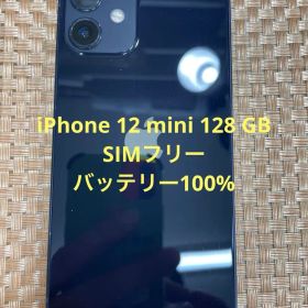 iPhone 12 mini 128 GB ブラックSIMフリー【7619】