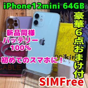 SIMフリー 本体 iPhone 12 mini 64 GB 613 グリーン