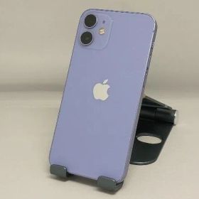 SoftBank 【SIMロックなし】MJQE3J/A iPhone 12 Mini 256GB パｰプル SoftBank