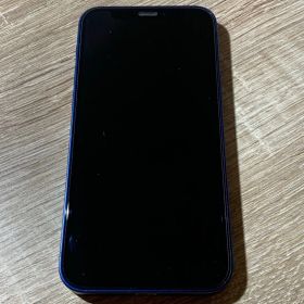 9845 iPhone 12 mini 64GB ブルー やや訳アリ【ネ】
