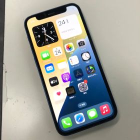 【訳あり品】iPhone 12 mini Softbank SIMロック解除済 64GB ブルー【保証なし】
