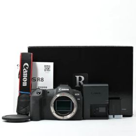 ＜美品＞ Canon キヤノン EOS R8 ボディ｜シャッター数1000枚以下の新品同等品｜軽量フルサイズで高画質＆高速AF｜動作確認済