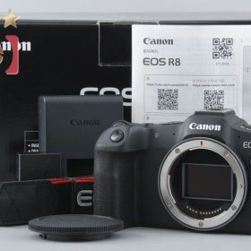 【中古】Canon キヤノン EOS R8 ミラーレス一眼カメラ シャッター回数僅少 元箱付き