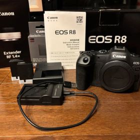 GW値引き！Canon EOS R8本体 エクステンダー RF1.4X