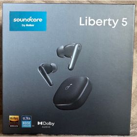 サウンドコア(soundcore)の【新品・未開封】soundcore Liberty 5 ミッドナイトブラック(ヘッドフォン/イヤフォン)