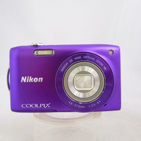 ニコン(Nikon)の【中古】(ニコン) Nikon COOLPIX S3300 ラベンダーパープル(コンパクトデジタルカメラ)
