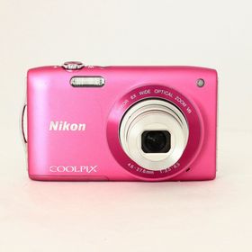 ニコン(Nikon)の【中古】(ニコン) Nikon COOLPIX S3300 ストロベリーピンク(コンパクトデジタルカメラ)