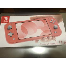 ニンテンドースイッチ(Nintendo Switch)の◆美品◆Nintendo Switch LITE コーラル ライト 本体(家庭用ゲーム機本体)
