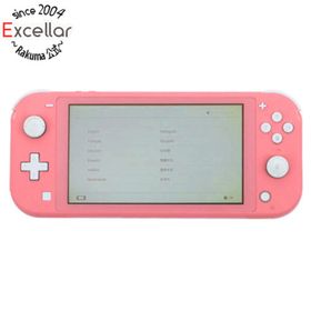 ニンテンドースイッチ(Nintendo Switch)の任天堂 Nintendo Switch Lite(ニンテンドースイッチ ライト) HDH-S-PAZAA コーラル 本体のみ 本体いたみ(家庭用ゲーム機本体)