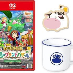 <G1-4>牧場物語 Let's! 風のグランドバザール -Switch 特典セット