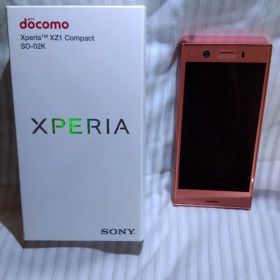 SONY Xperia XZ1 Compact ピンク SIMロック解除済み★
