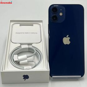 iPhone12 mini 64GB ブルー MGAP3J/A SoftBank版SIMフリー 訳あ