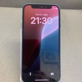 中古 国内版 SIMフリー iPhone12 mini 64GB ブルー色