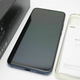 アンドロイド(ANDROID)のXIG01 Mi 10 Lite 5G コズミックグレー M444(スマートフォン本体)