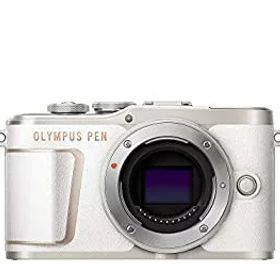 【中古】【非常に良い】OLYMPUS ミラーレス一眼カメラ PEN E-PL10 ボディー ホワイト
