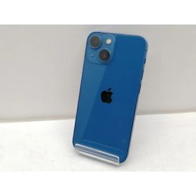 【中古】Apple 国内版 【SIMフリー】 iPhone 13 mini 256GB ブルー MLJN3J/A【仙台イービーンズ】保証期間1ヶ月【ランクC】