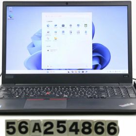 Lenovo ThinkPad E580 Core i5 8250U 1.6GHz/8GB/256GB(SSD)/15.6W/FHD(1920x1080)/Win11【中古】【20260415】