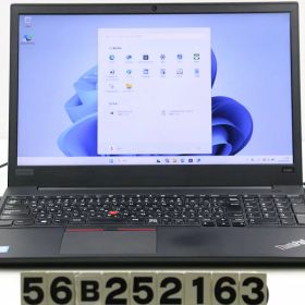 Lenovo ThinkPad E580 Core i5 8250U 1.6GHz/8GB/256GB(SSD)/15.6W/FHD(1920x1080)/Win11【中古】【20260226】