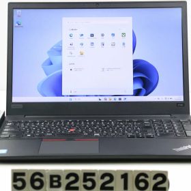 Lenovo ThinkPad E580 Core i5 8250U 1.6GHz/8GB/256GB(SSD)/15.6W/FHD(1920x1080)/Win11【中古】【20260226】
